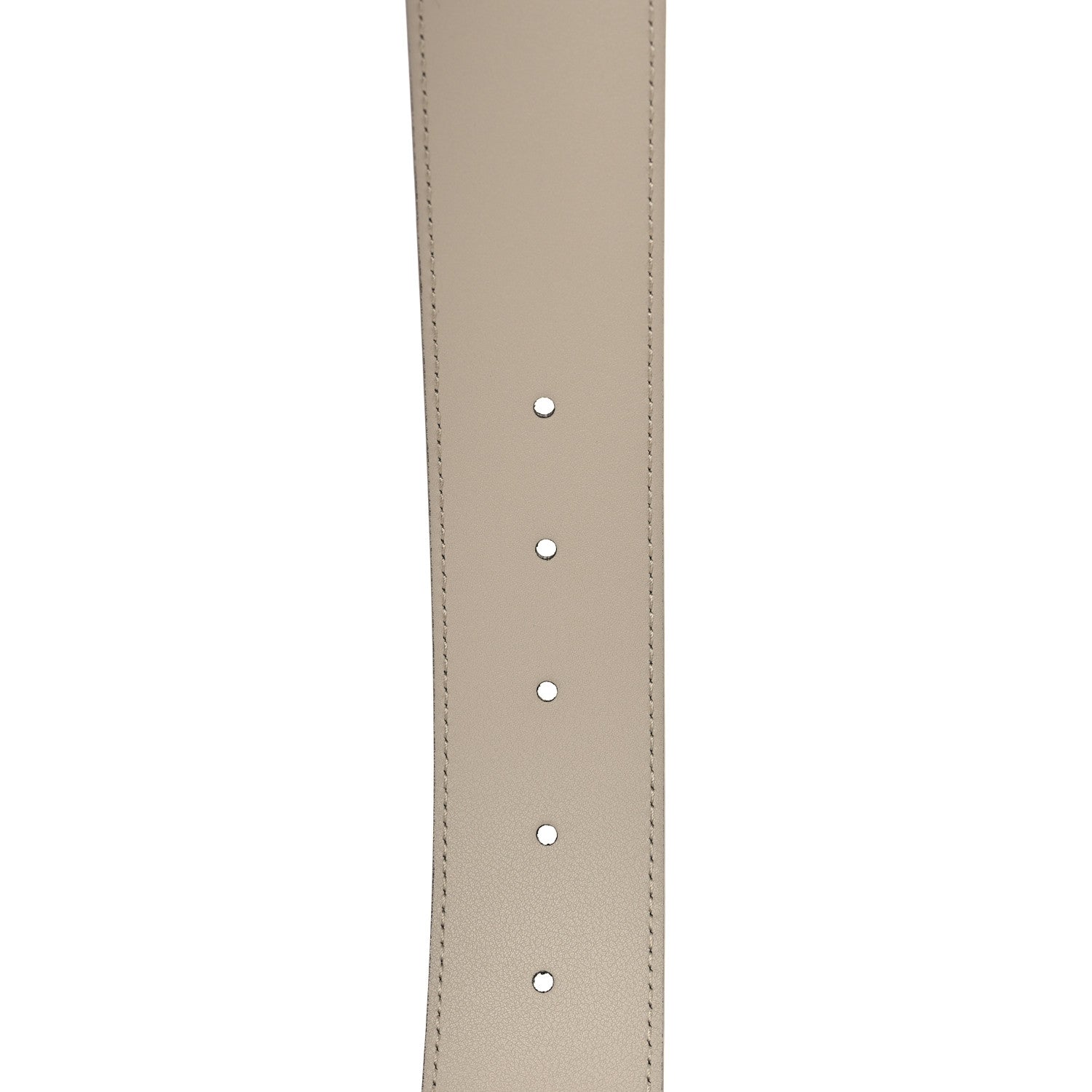 Gucci GG Supreme Monogram Water Flora Double G 40mm Belt 70 28 Beige White Multicolor 5 of 6