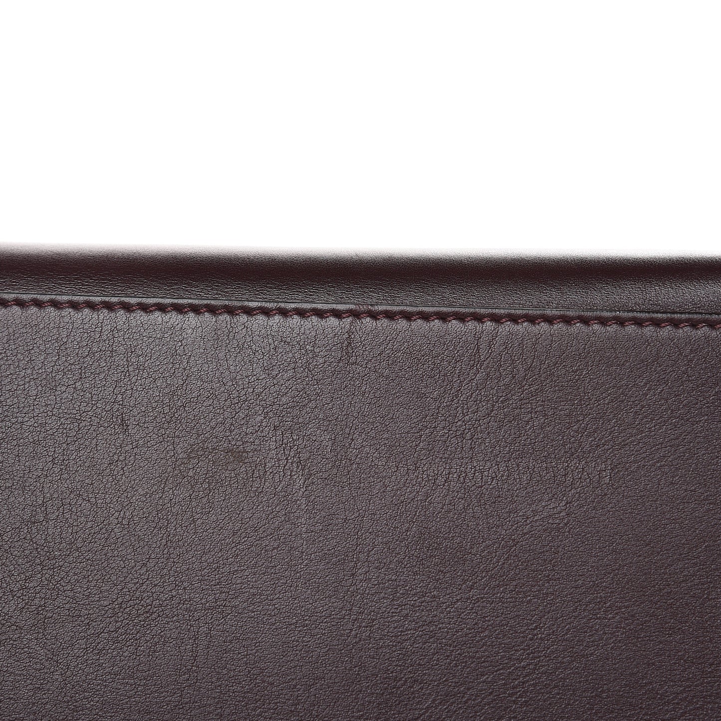 Calfskin Suede Large Tri-Color Trapeze Dark Grey