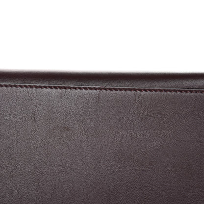 Celine Calfskin Suede Large Tri-Color Trapeze Dark Grey 11 of 17