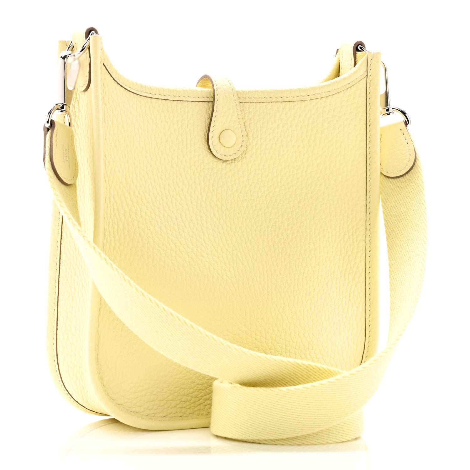 Hermes Taurillon Clemence Evelyne TPM Jaune Milton 3 of 11