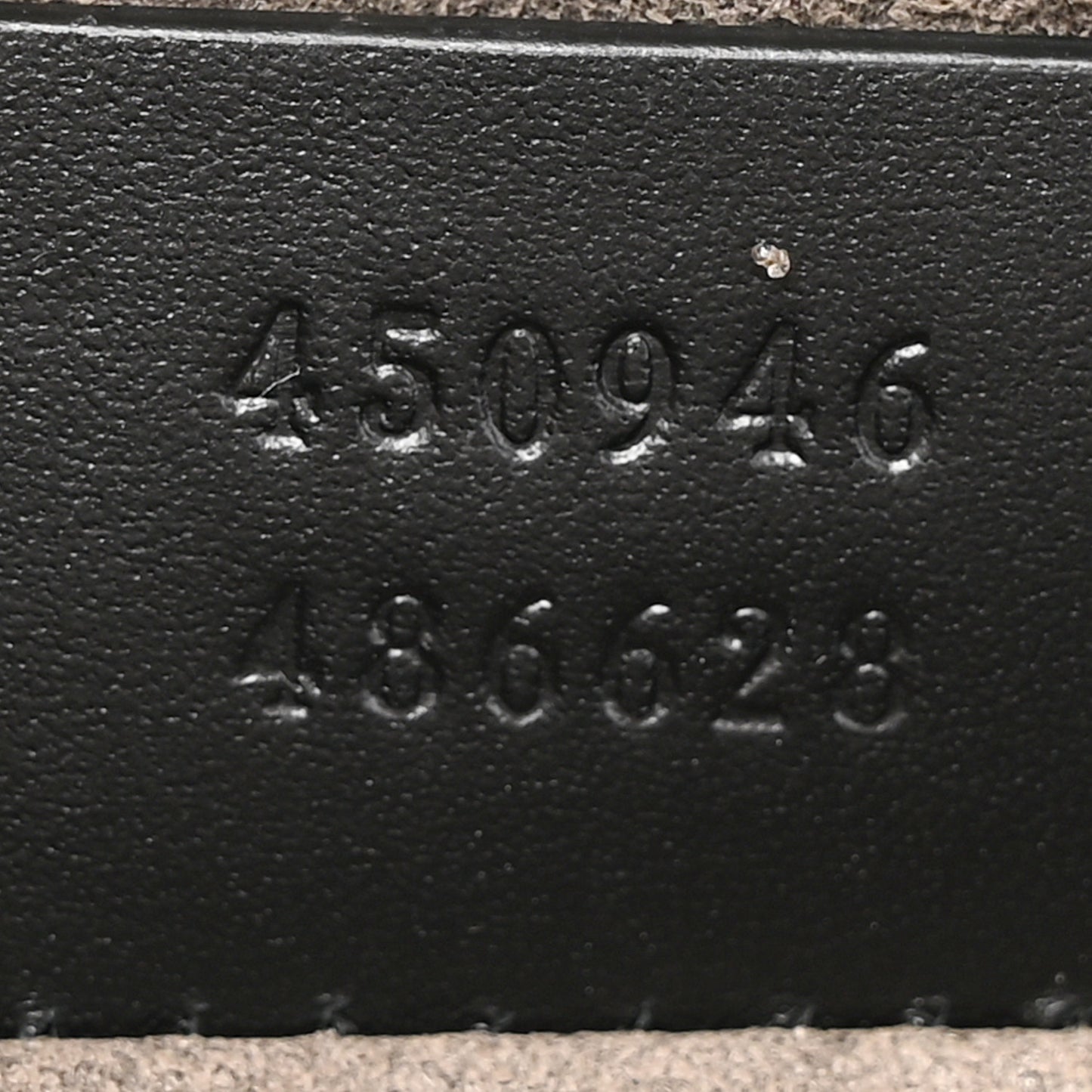 GG Supreme Monogram Belt Bag Black