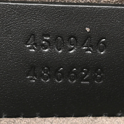 Gucci GG Supreme Monogram Belt Bag Black 7 of 12