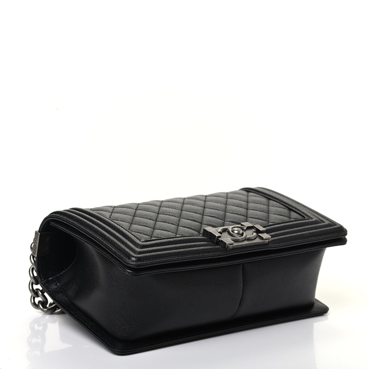 Chanel Caviar Quilted Medium Boy Flap Black 3 of 4