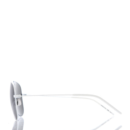 Saint Laurent Aviator Classic 11 Sunglasses White 3 of 9
