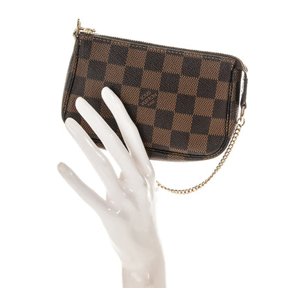Louis Vuitton Damier Ebene Mini Pochette Accessories 2 of 8