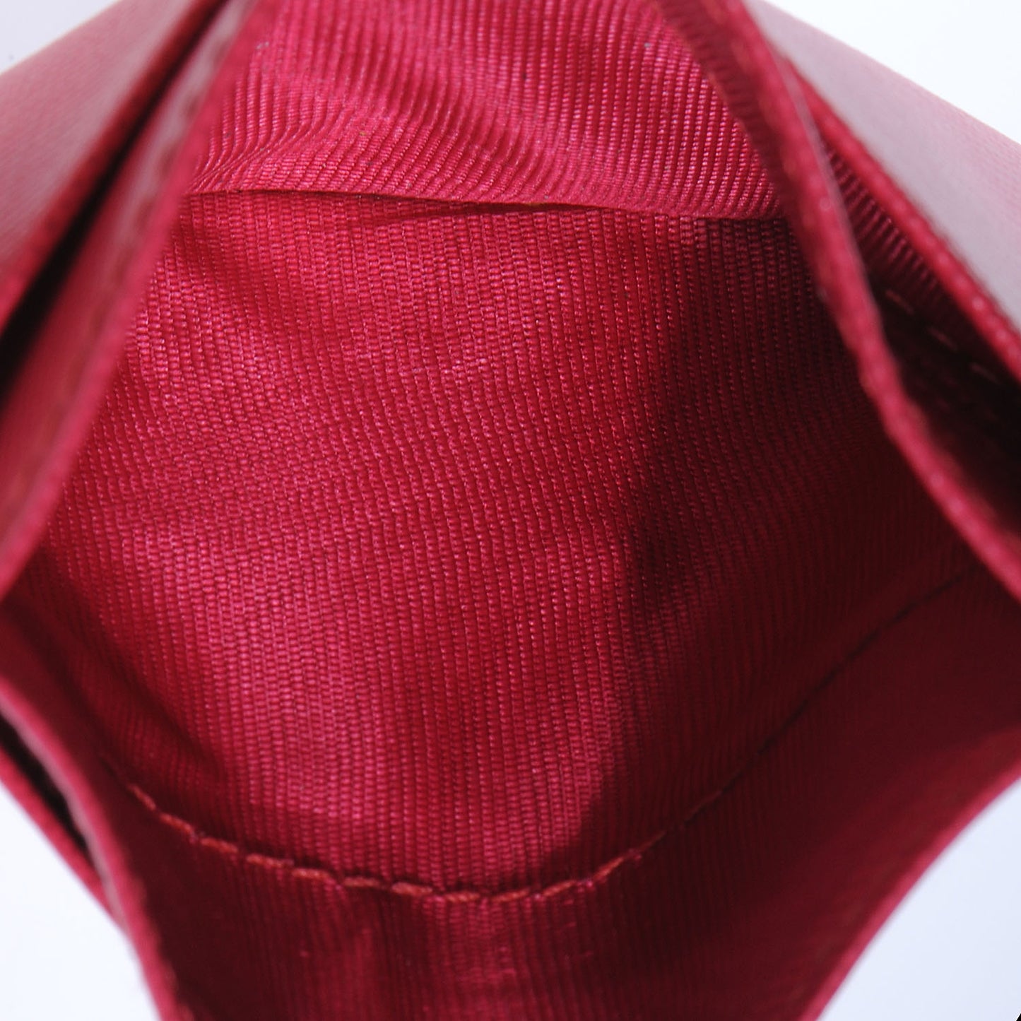 Saffiano Card Case Peonia