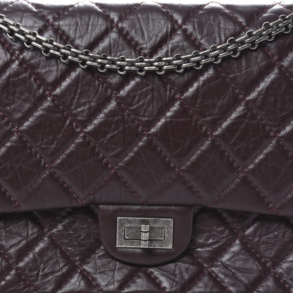 Chanel Aged Calfskin Quilted 2.55 Reissue 226 Flap Bordeaux 10 of 10