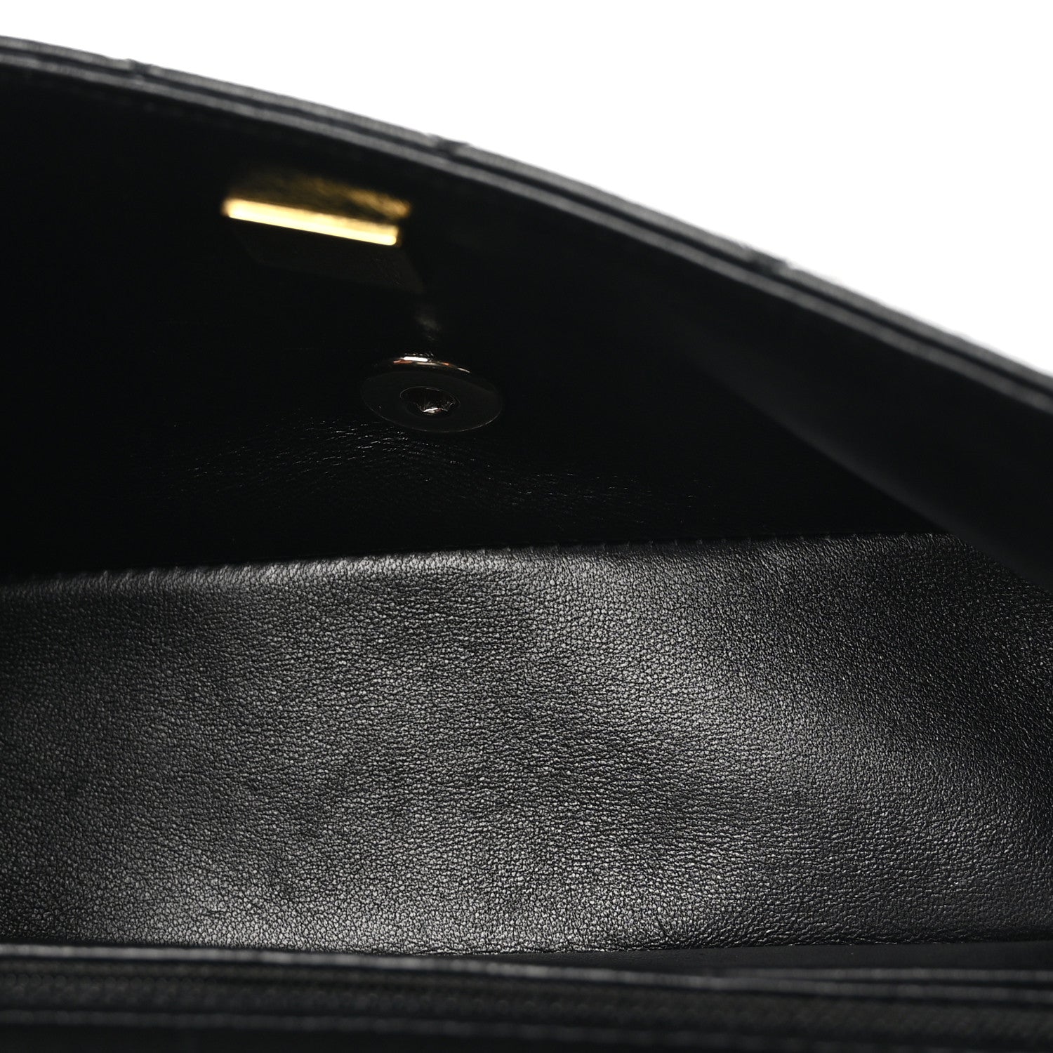Chanel Lambskin Quilted Mini Rectangular Flap Black 5 of 12