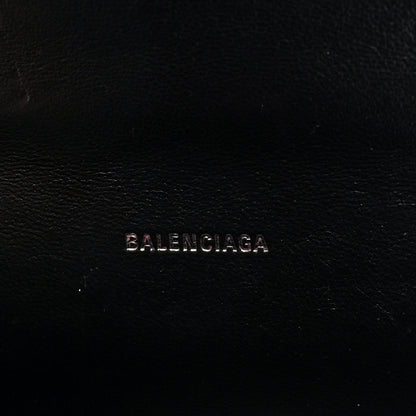 Balenciaga Strass Suede Hourglass Top Handle Bag XS Pink 6 of 9