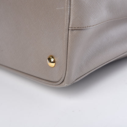 Prada Saffiano Lux Medium Tote Argilla 17 of 17