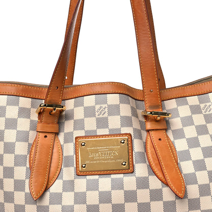 Louis Vuitton Damier Azur Hampstead MM 23 of 27