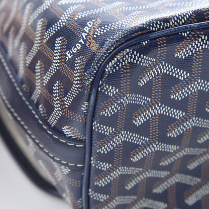 Goyard Goyardine Capetien Messenger Bag Navy 14 of 14