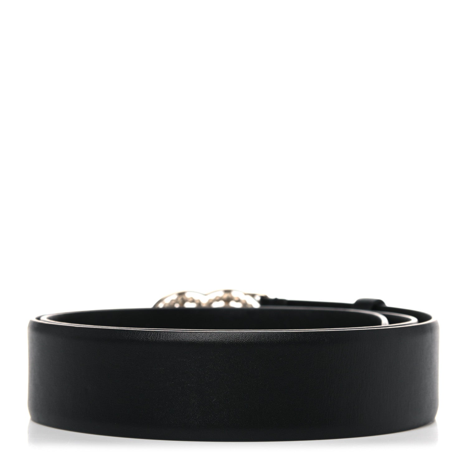 Chanel Pearl Crystal Sparkling Pearls CC Belt 90 36 Black 2 of 8
