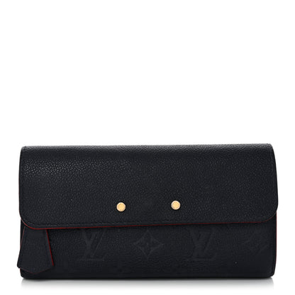 Louis Vuitton Empreinte Pont-Neuf Wallet Marine Rouge 1 of 9