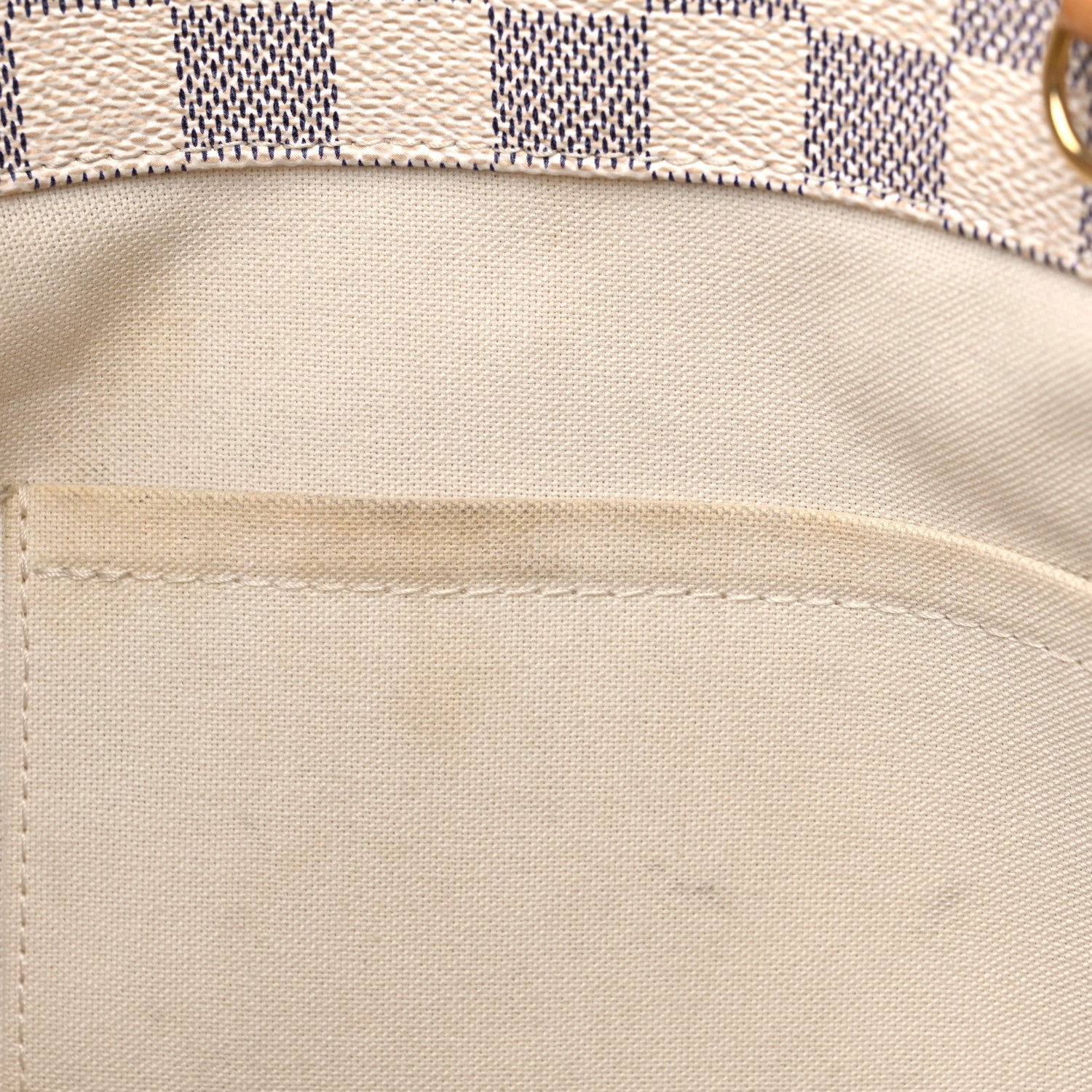 Louis Vuitton Damier Azur Cabas Adventure MM 12 of 17