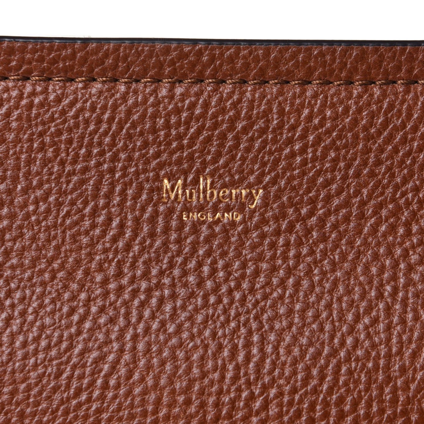 Small Classic Grain Calfskin Amberley Satchel Oak