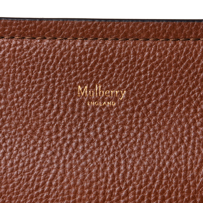 Mulberry Small Classic Grain Calfskin Amberley Satchel Oak 8 of 11