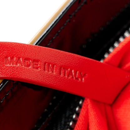 Christian Louboutin Patent Degrade Loubiposh Spiked Clutch Nude Black 7 of 10