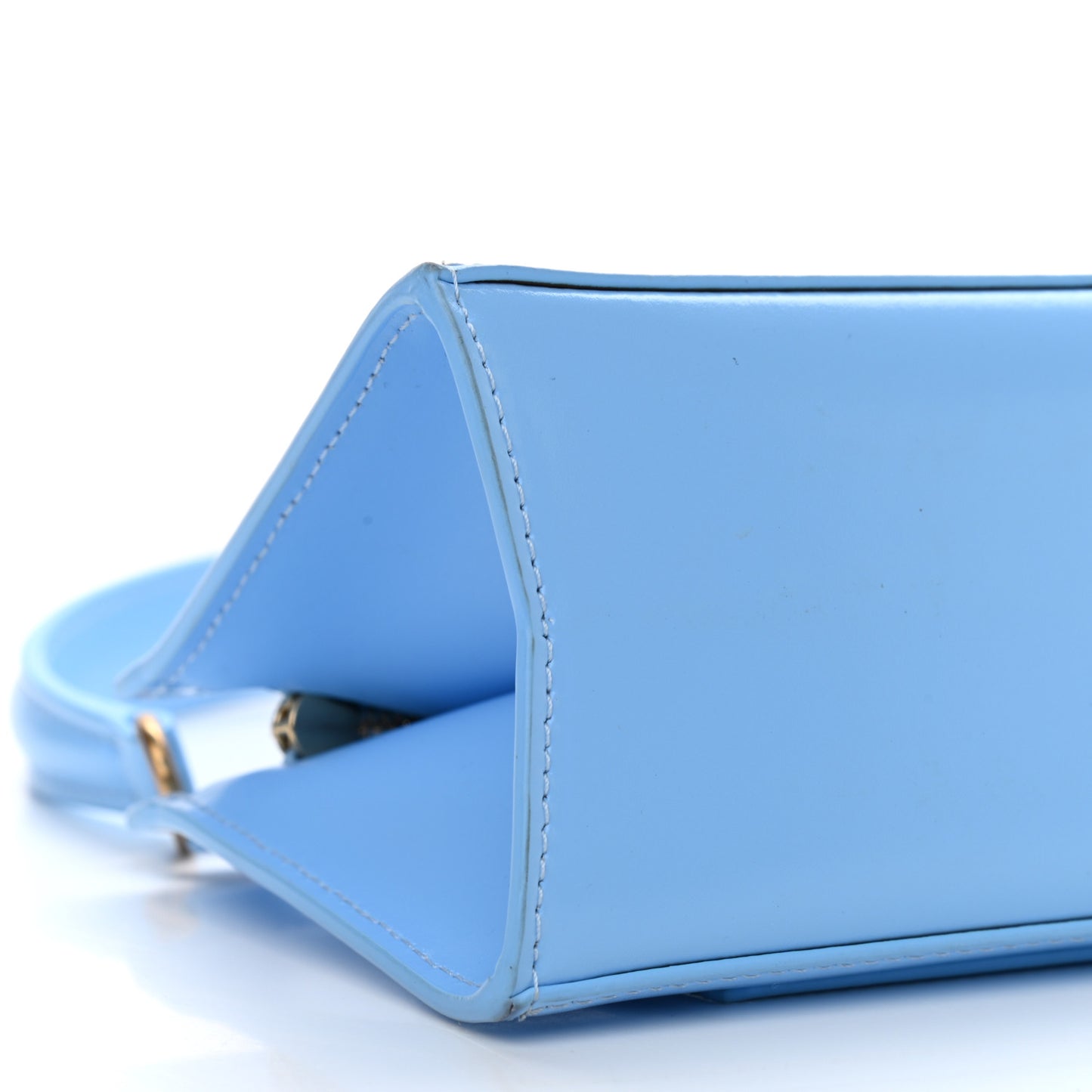 Calfskin Pencil Shoulder Bag Sky