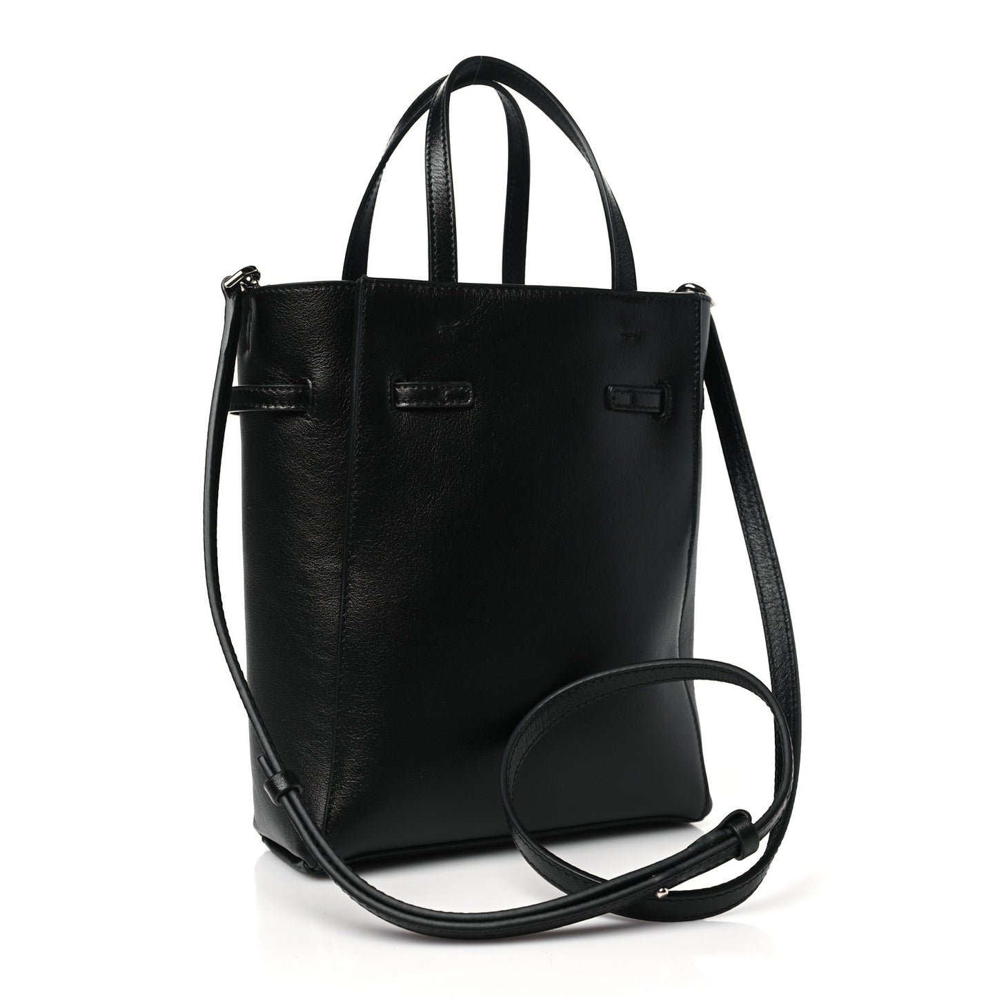 Calfskin Mini Voyou Tote Black