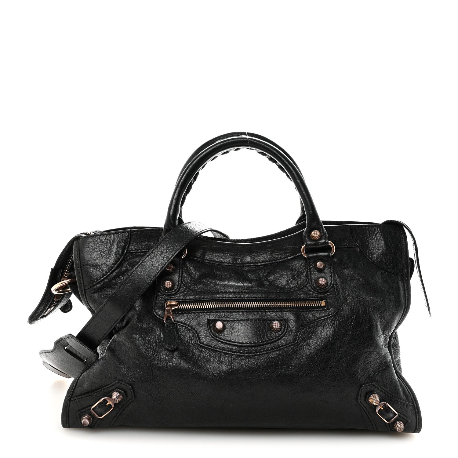 Balenciaga Agneau Giant 12 Gold Hardware City Black 1 of 10