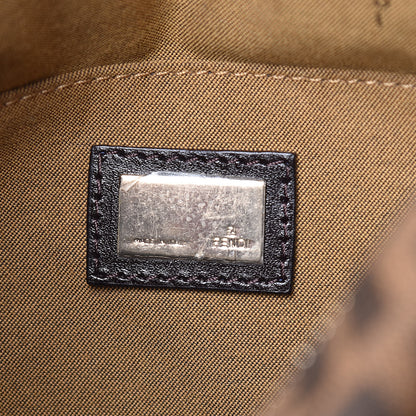 Fendi Zucca Cuoio Lucido Medium Chef Boston Tobacco Moro 8 of 11