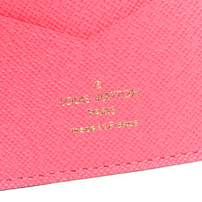 Louis Vuitton Monogram 2023 Christmas Animation Tropical Seas Passport Cover Dragon Fruit Pink 6 of 7
