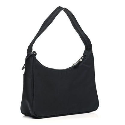 Prada Tessuto Nylon Mini Re-Edition 2000 Bag Black 3 of 9