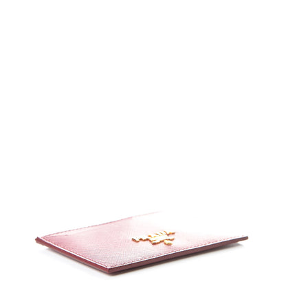 Prada Saffiano Metal Card Case Bruyere 4 of 8