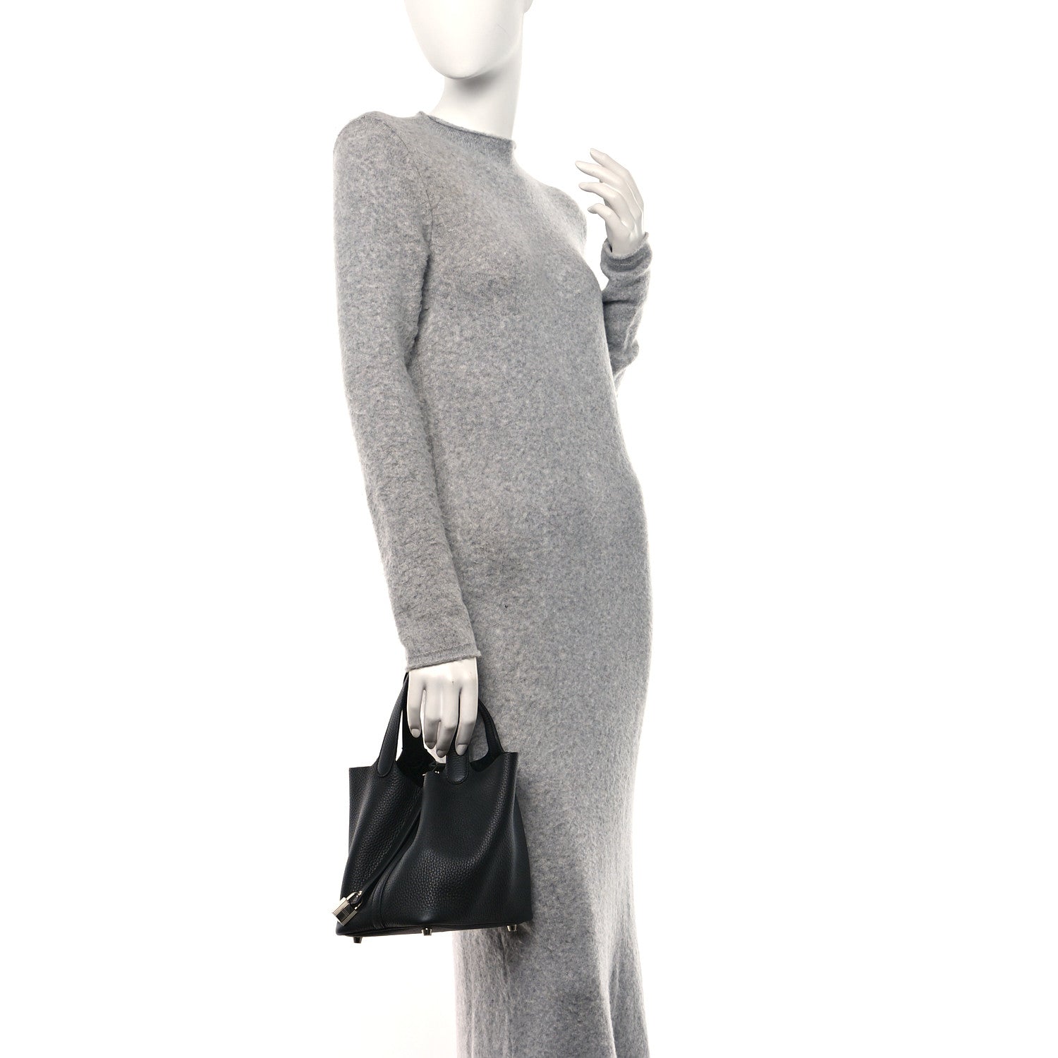 Hermes Taurillon Clemence Picotin Lock 18 PM Black 2 of 10
