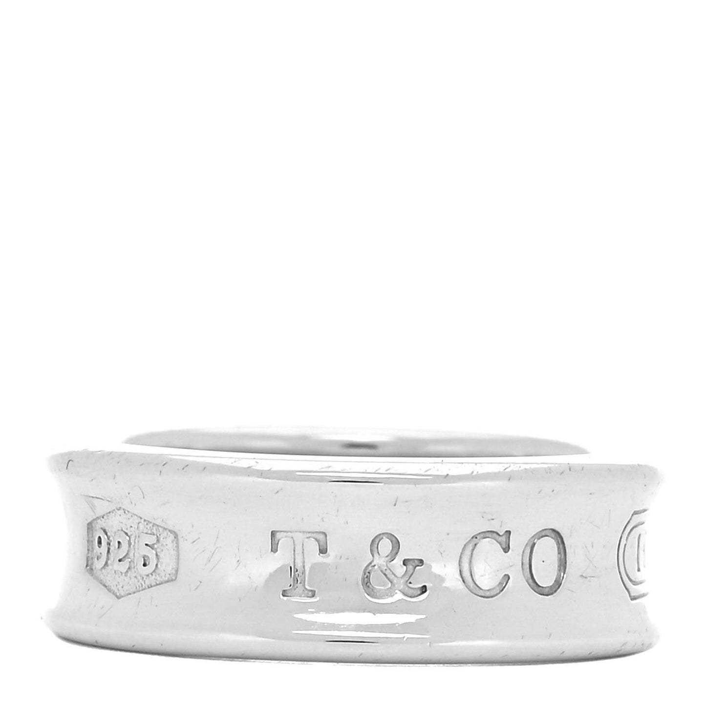 Sterling Silver 1837 Band Ring 52 6