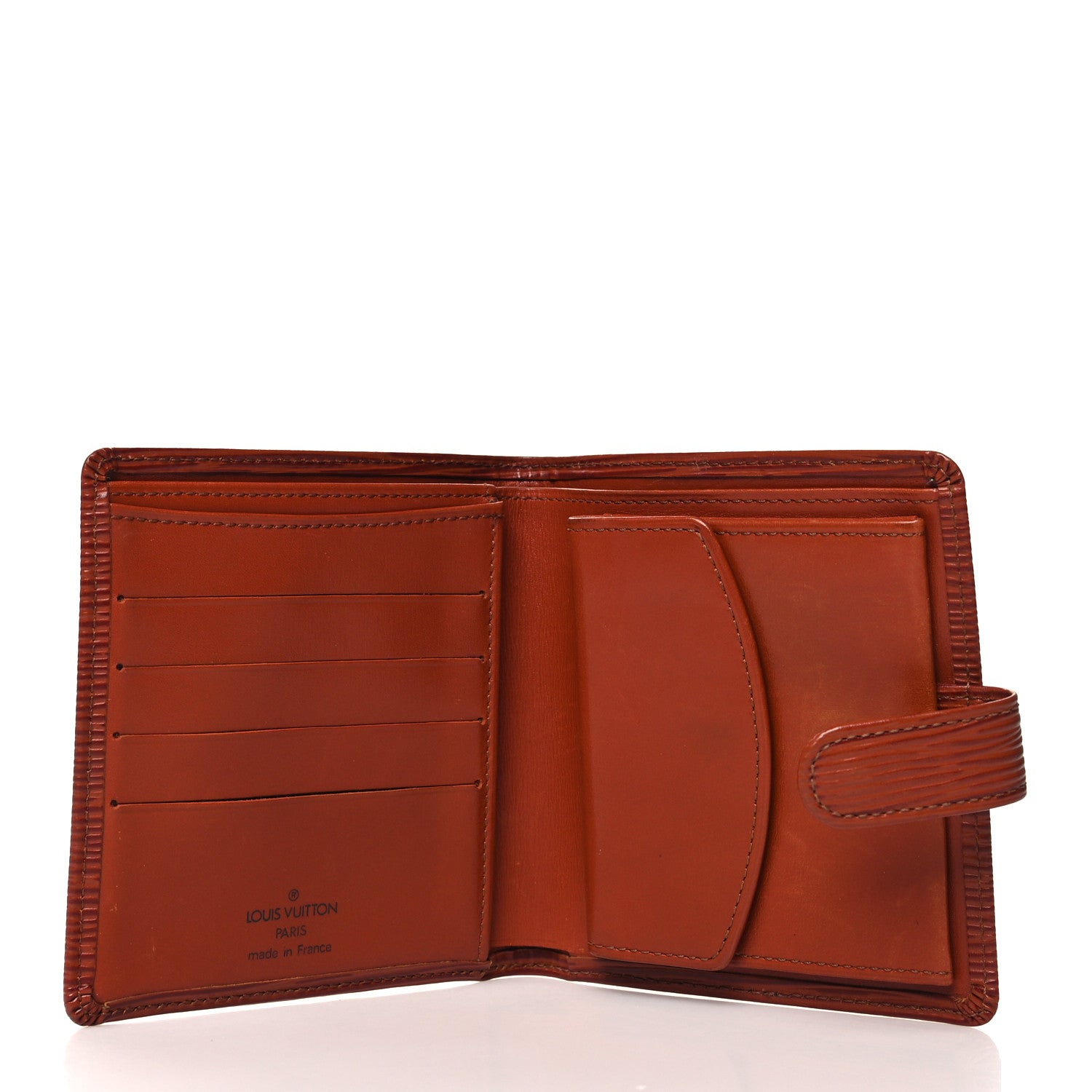Louis Vuitton Epi Porte-Billets Compact Wallet Kenyan Fawn 5 of 12