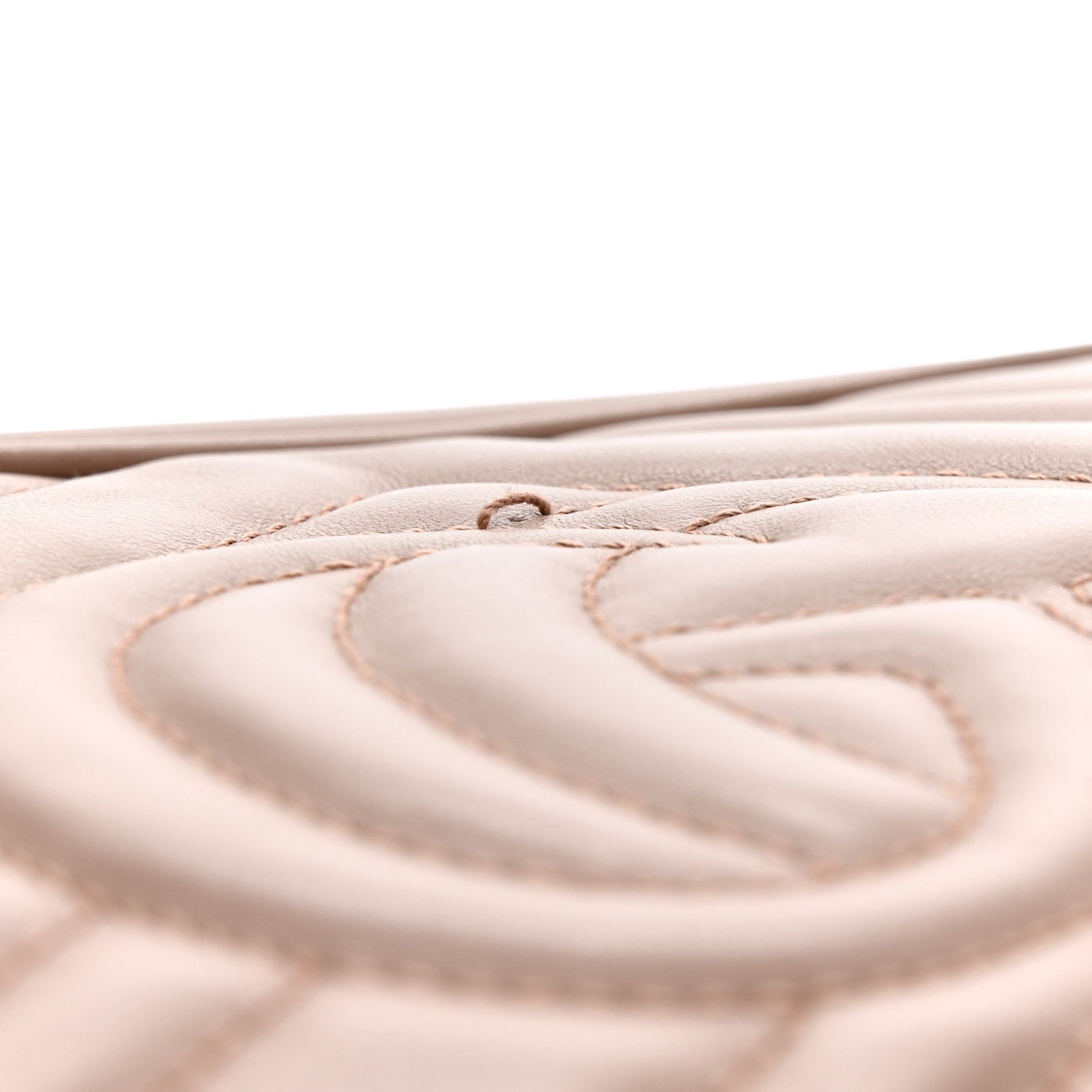 Gucci Calfskin Matelasse Small GG Marmont Chain Shoulder Bag Porcelain Rose 11 of 12