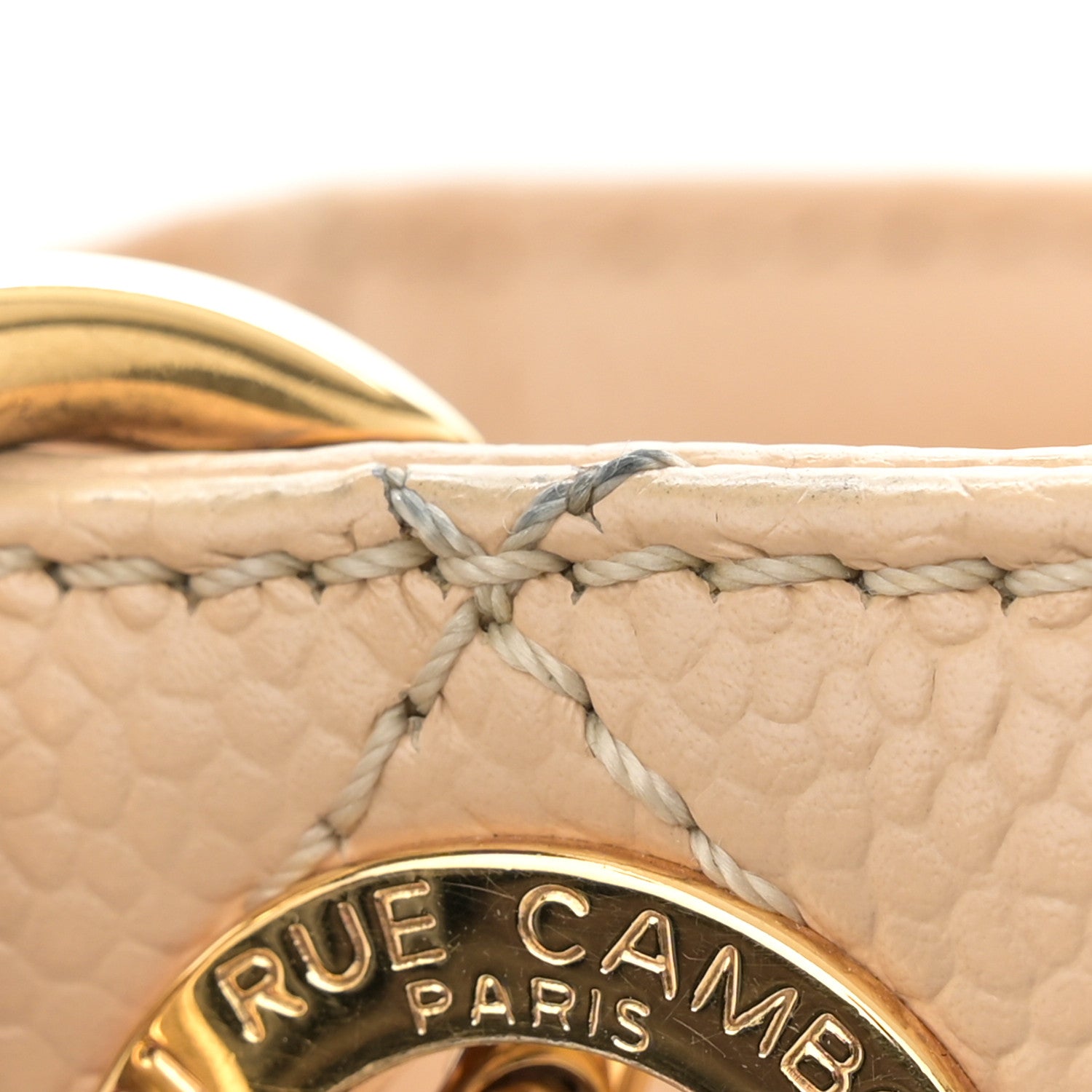 Chanel Caviar Quilted Petit Shopping Tote PST Beige Clair 15 of 16