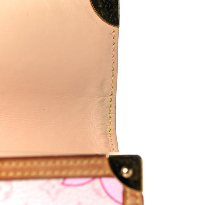 Louis Vuitton Monogram Cherry Blossom Porte Tresor International Wallet Pink 16 of 24