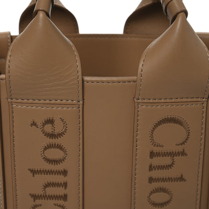 Chloe Calfskin Small Woody Tote Light Tan 14 of 23