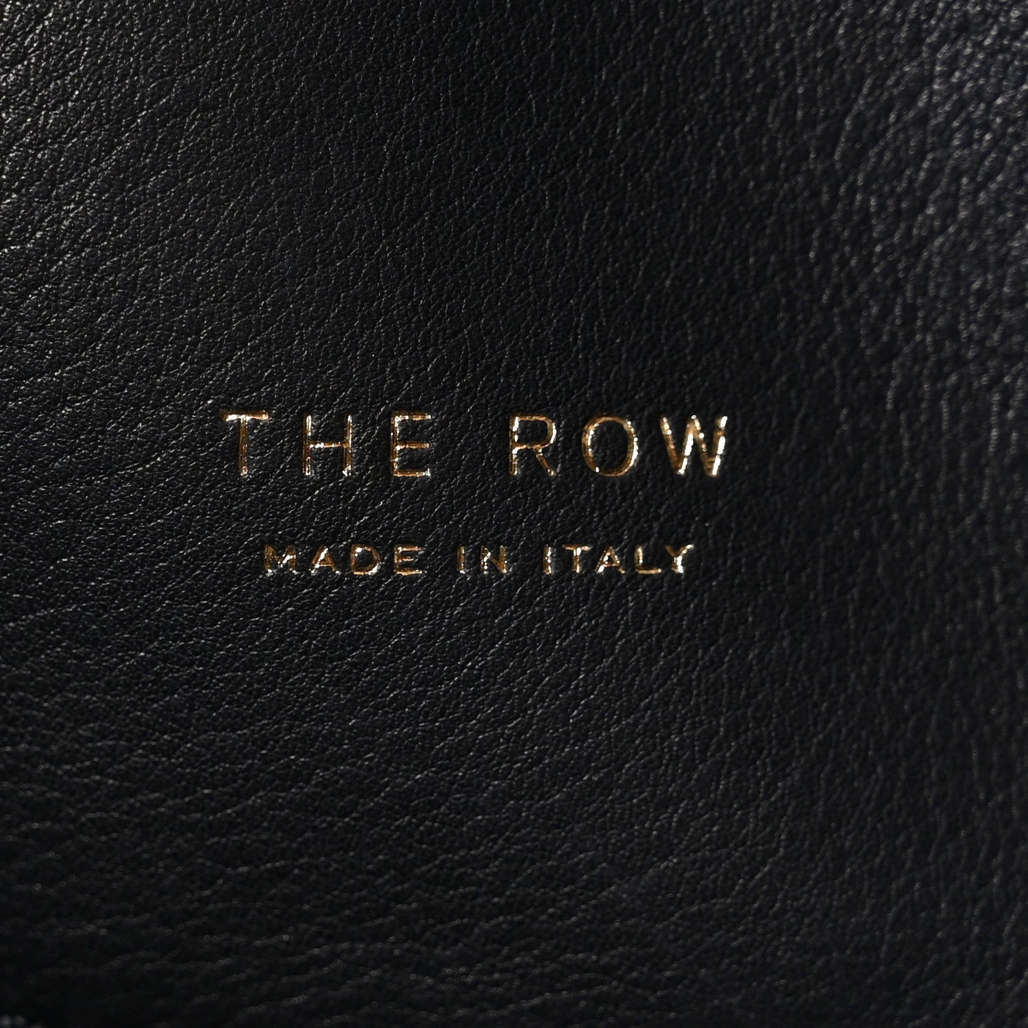 The Row Polished Saddle Calfskin Soft Margaux 15 Black 4 of 8