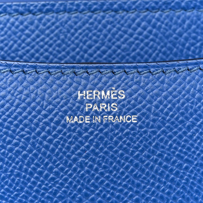 Hermes Epsom Enamel Constance 18 Bleu France 6 of 15
