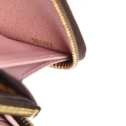 Louis Vuitton Monogram Clemence Wallet Rose Ballerine 7 of 7