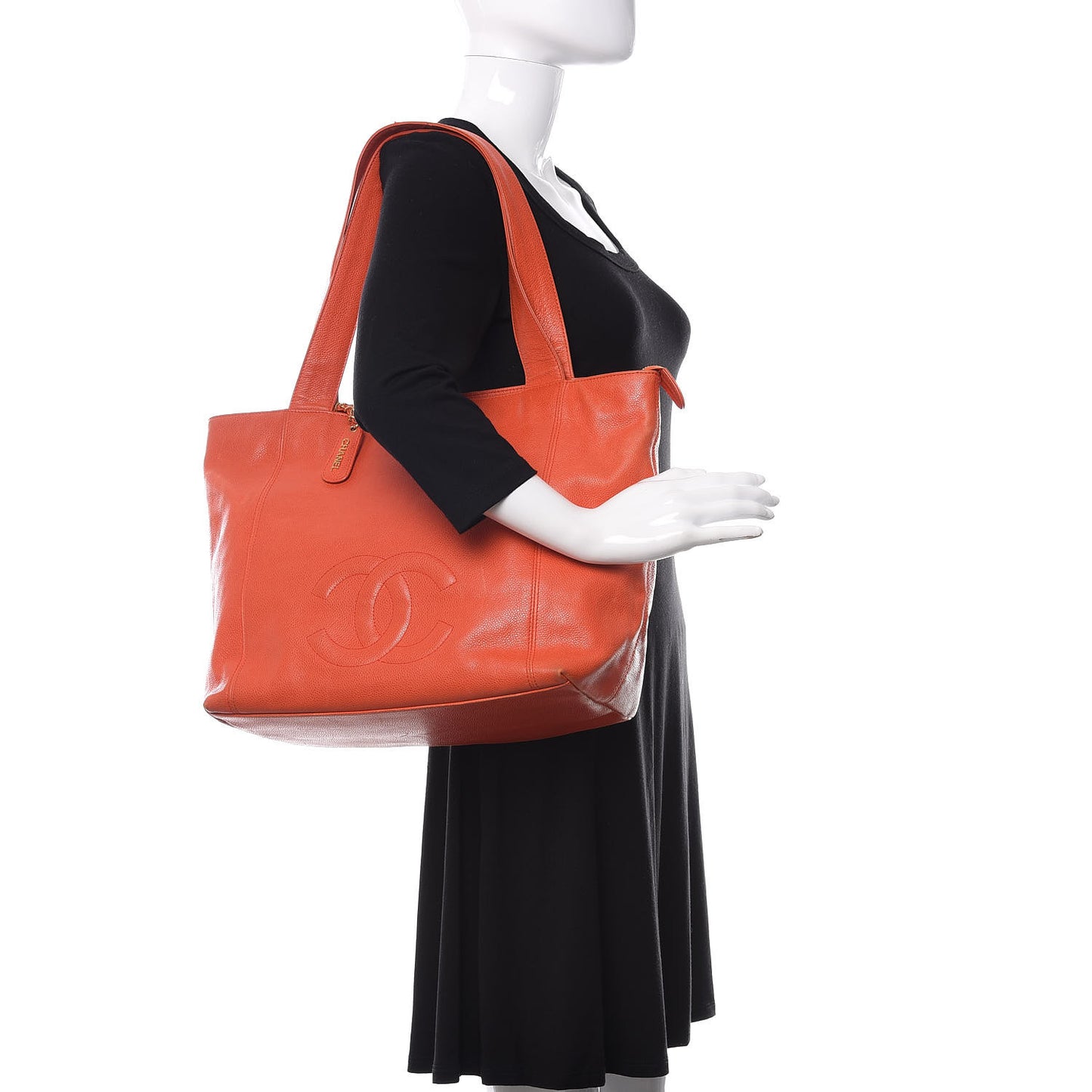 Caviar CC Tote Orange