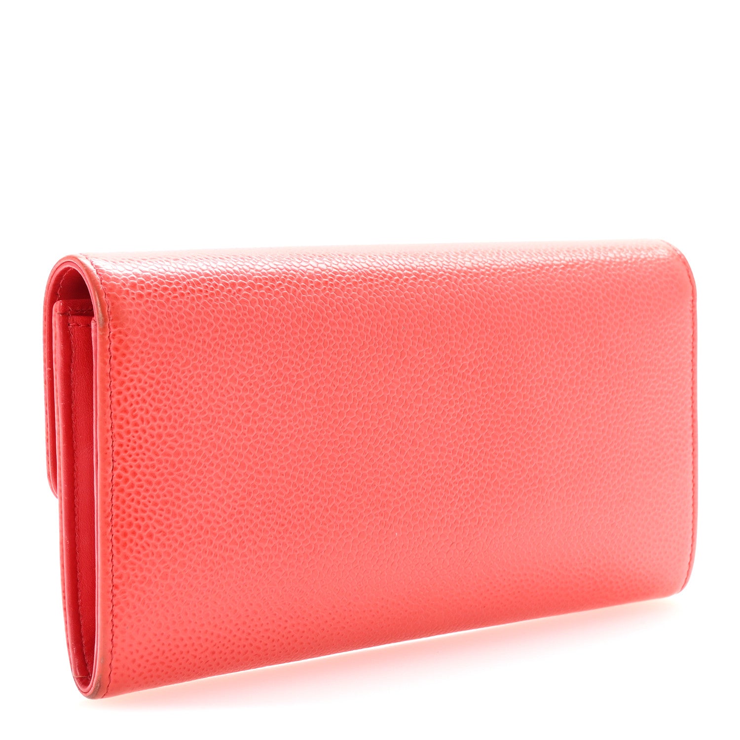 Chanel Caviar Timeless CC Large Flap Wallet Red 3 of 8