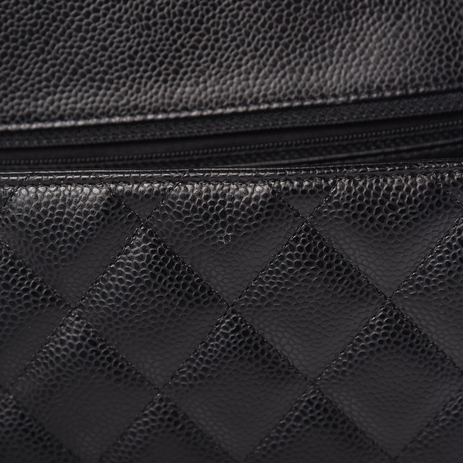 Chanel Caviar Quilted Jumbo Single Flap Black 13 of 14