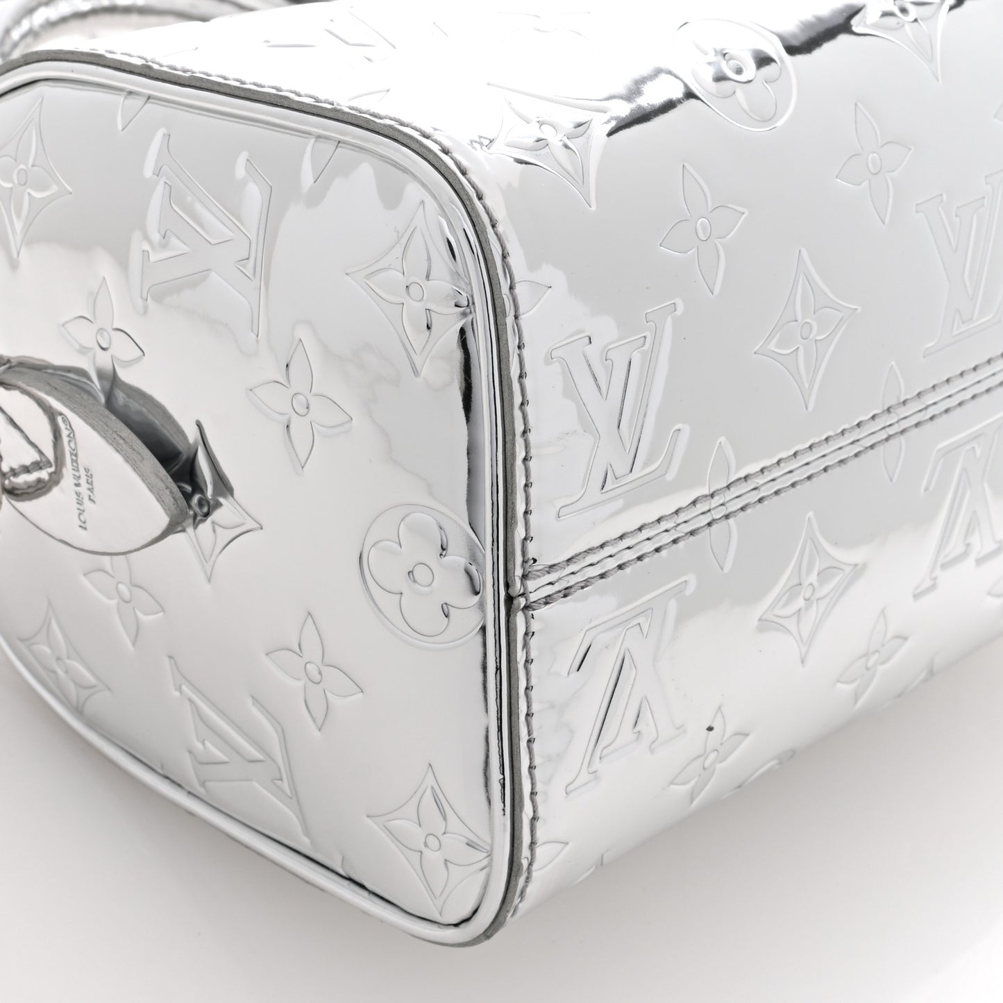 Monogram Miroir Speedy Bandouliere 20 Silver