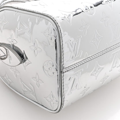 Louis Vuitton Monogram Miroir Speedy Bandouliere 20 Silver 8 of 9
