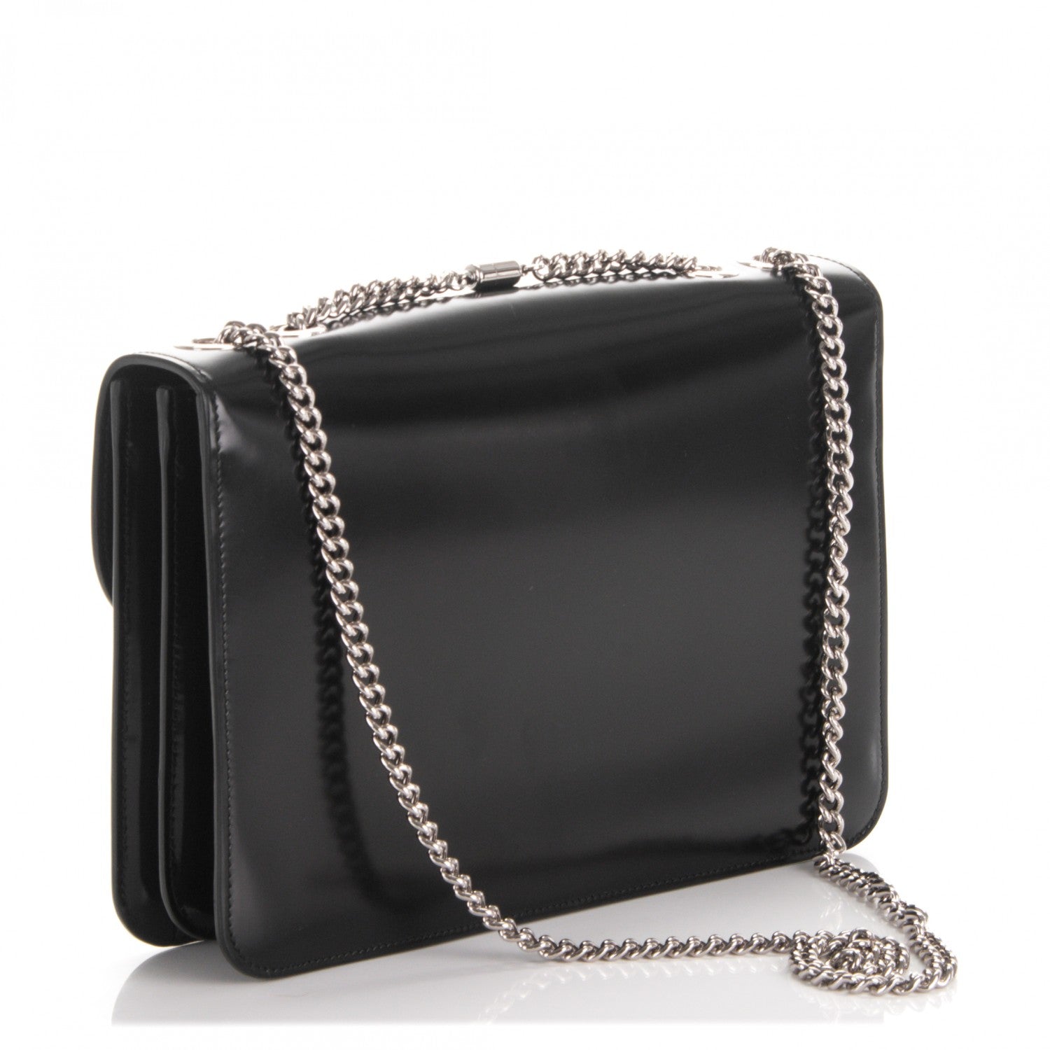 Gucci Shade Lux Calfskin Interlocking G Shoulder Bag Black 3 of 7