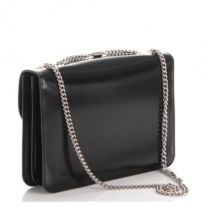 Gucci Shade Lux Calfskin Interlocking G Shoulder Bag Black 3 of 7