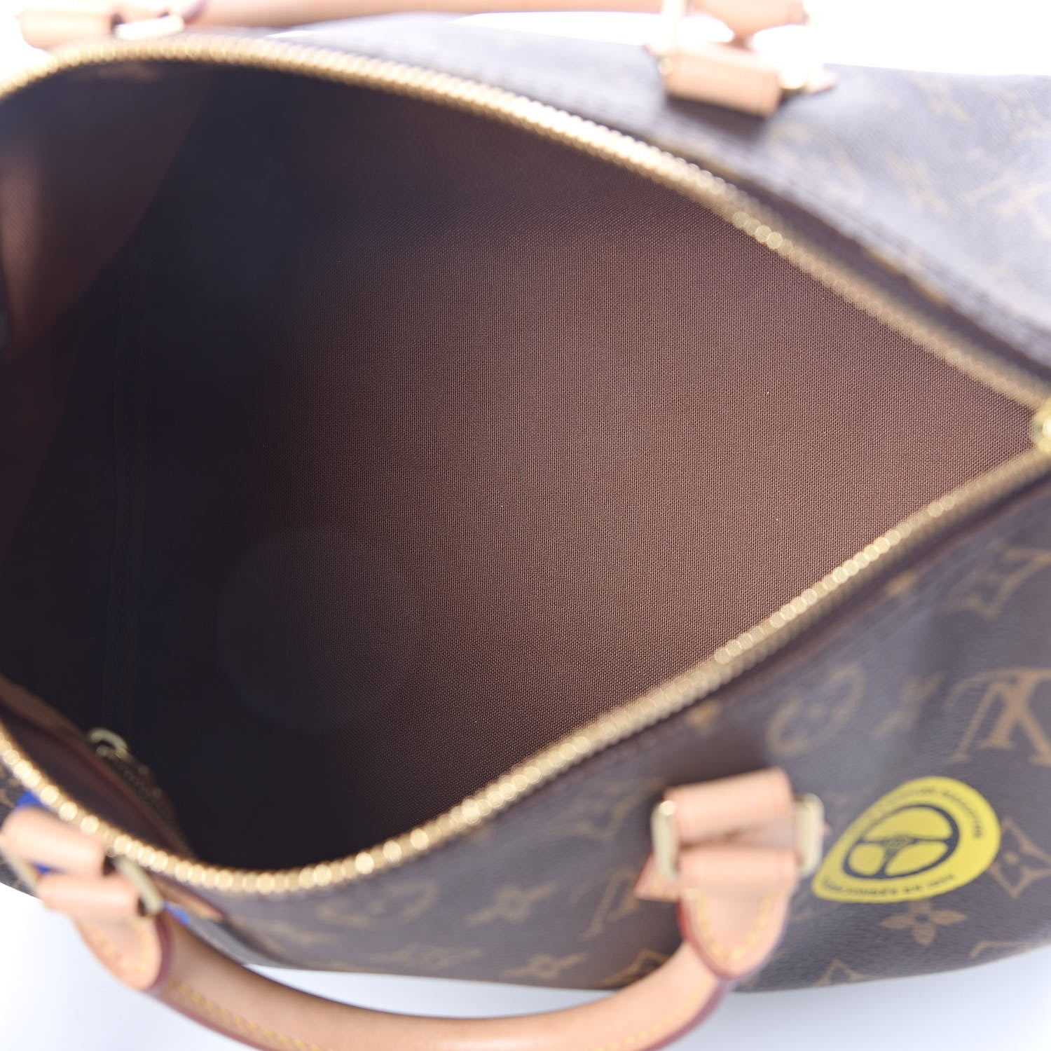 Louis Vuitton Monogram World Tour Speedy Bandouliere 30 5 of 10