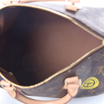 Louis Vuitton Monogram World Tour Speedy Bandouliere 30 5 of 10