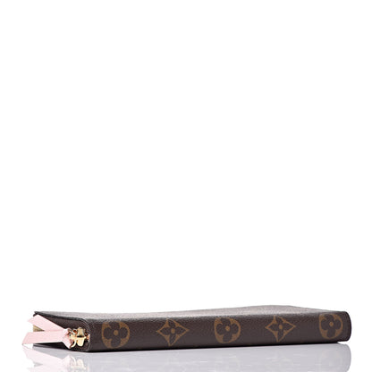 Louis Vuitton Monogram Clemence Wallet Rose Ballerine 4 of 8