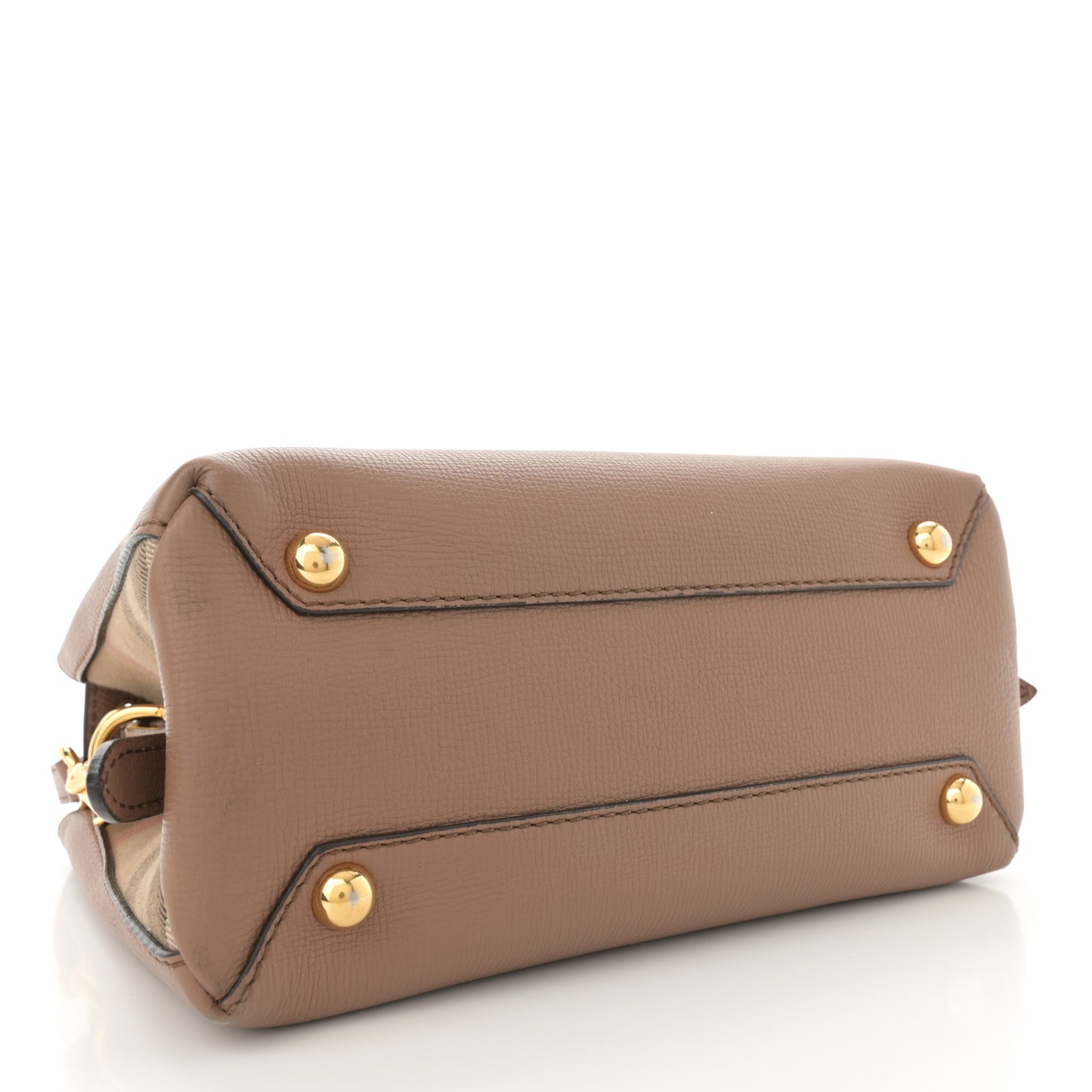 Derby Calfskin House Check Small Camberley Dark Sand